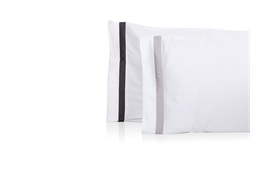 600tc Finibus Duvet Set with a Beige Border    