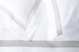 600tc Finibus Duvet Set with a Beige Border    