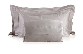 Finibus Beige Super King Embroidery Duvet Set with Standard Pillowcases