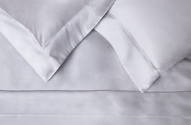 Finibus Beige Super King Embroidery Duvet Set with Standard Pillowcases