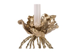 Water Hyacinth Candle Holder