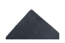 Milne Wool Rug 250x300cm in Navy Blue