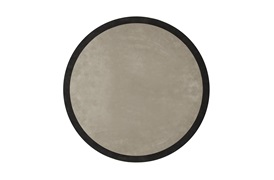 Round Rug D:320cm in Beige & Black