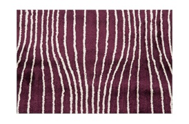 Favus Rug 250x350cm in Burgundy & Beige