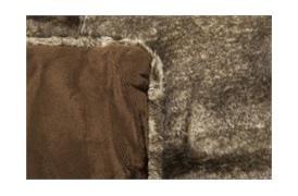 Caribou Faux Fur Throw