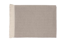 Herringbone Bed Throw 