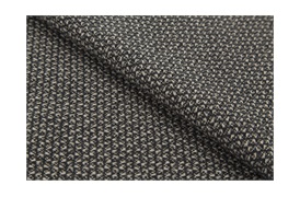 Two-Tone Beige/Charcoal Throw
