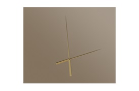 Titanium Mirror/Clock