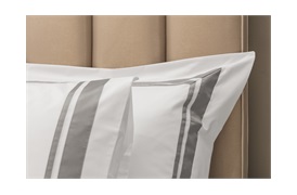 Alessandro Super King Duvet Set Silver Grey with Standard Pillowcases