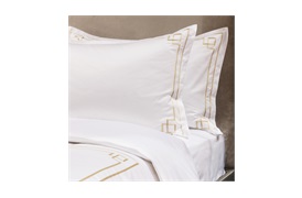 Peter Reed 600tc Hera   Duvet Set in Metallic Stone