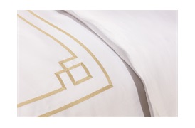 Peter Reed 600tc Hera   Duvet Set in Metallic Stone