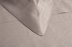 Tempace Paisley King     Duvet Set Mocha