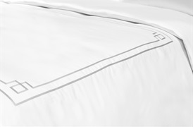 Peter Reed 600tc Hera   Duvet Set in Metallic Silver