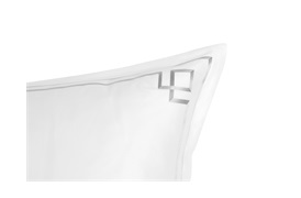 Peter Reed Hera Oxford Pillowcase - Metallic Silver