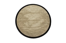 Barker Border Round Rug