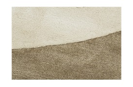 Barker Border Round Rug D:320 in Ecru and Stone Grey