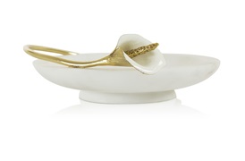 Calla Lily Marble Dish