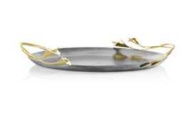 Calla Lily Oval Tray