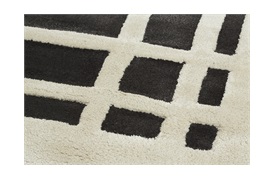 Davy Border Rug 300x400cm in Ecru Border / Titanium Grey Centre