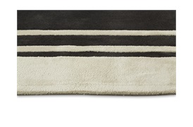 Davy Border Rug 300x400cm in Ecru Border / Titanium Grey Centre