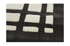 Davy Border Rug 300x400cm in Titanium Grey Border / Ecru Centre