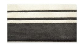 Davy Border Rug 300x400cm in Titanium Grey Border / Ecru Centre