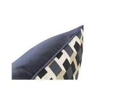 Pavage Navy Cushion