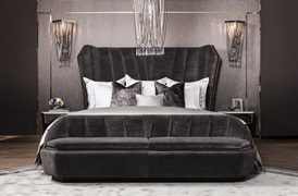 Peter Reed 600tc Athena Duvet set in Metallic Stone