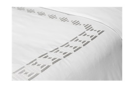 Peter Reed Athena Duvet Set Super King - Metallic Silver WITH STANDARD PILLOWCASES
