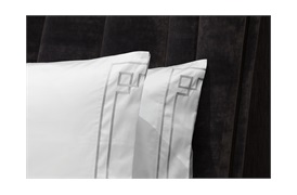 Peter Reed Hera Sheet Set Super King - Metallic Silver WITH STANDARD PILLOWCASES