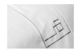 Peter Reed Hera Sheet Set Super King - Metallic Silver WITH STANDARD PILLOWCASES