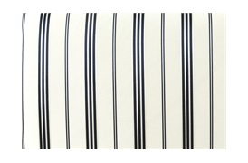 Merrion Stripe Navy Cushion