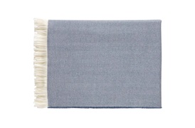 Herringbone Fine Merino Throw by Johnstons of Elgin