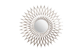 Broad Round Mirror