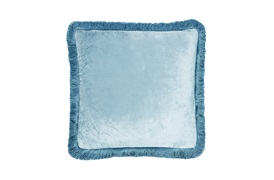 LUX FRINGE SILK CUSHION BY GINGERLILY