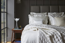 Ivory Silk Bed linen       by Gingerlily