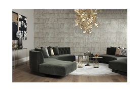 Barker Border Round Rug