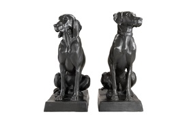 Dogs Pointer & Hound              Sculpture                  by Eichholtz 