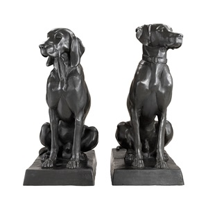Dogs Pointer & Hound              Sculpture                  by Eichholtz 