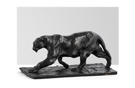 Jaguar Art Deco                  Sculpture by Eichholtz