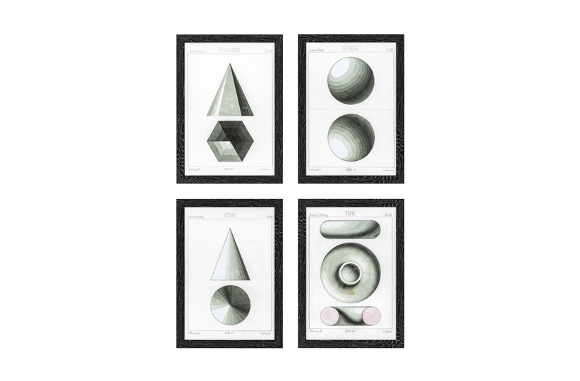 Spherical Projection Prints by Eichholtz (Set of 4)