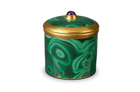Malachite Candle