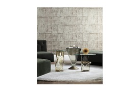 Barker Border Round Rug
