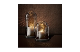 Hurricane Giselle                 Large Candle Holder by Eichholtz