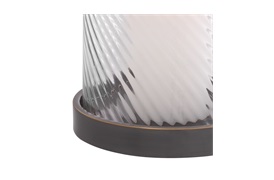 Hurricane Giselle                 Large Candle Holder by Eichholtz