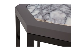 Vision Octagonal End Table              By Giorgio Collection