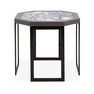 Vision Octagonal End Table              By Giorgio Collection