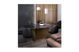 Lunette Dining Table by Alex Mint