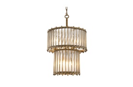 Tiziano Double                   Chandelier By Eichholtz 