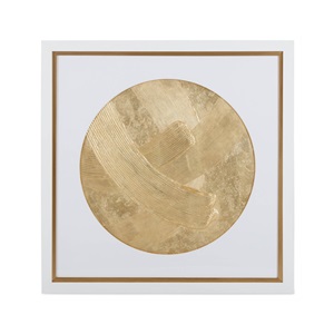 Teign Circular Gold Wall Art